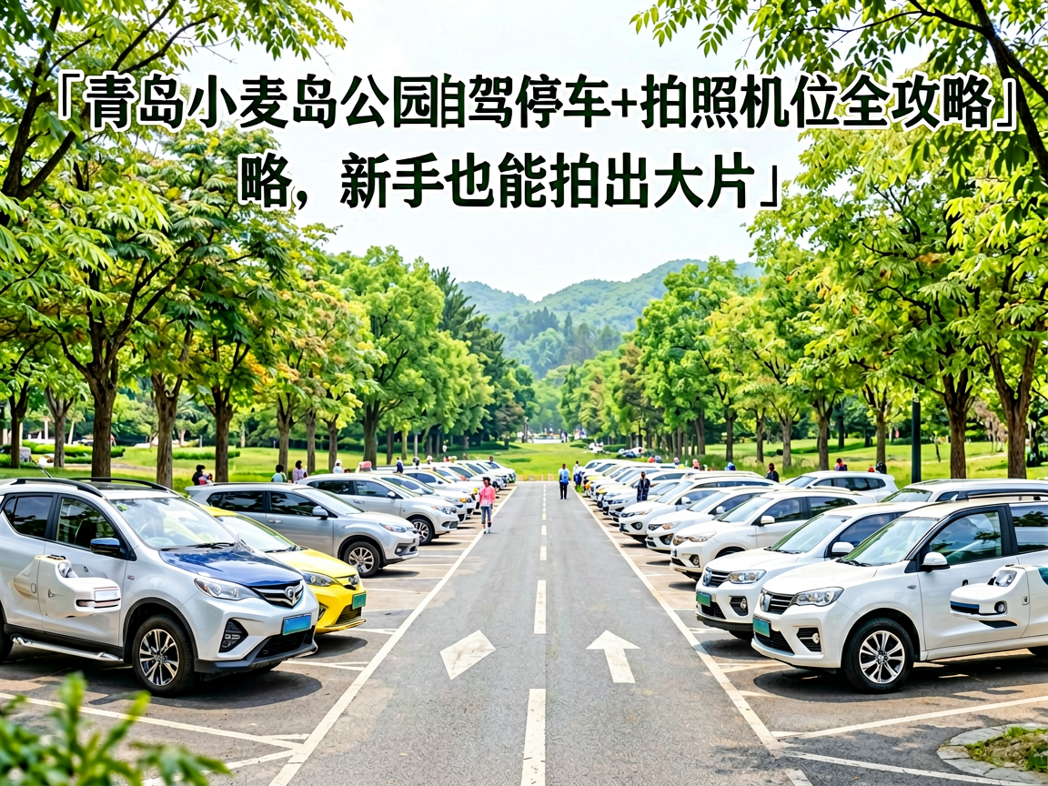 青岛小麦岛公园自驾停车+拍照机位全攻略，新手也能拍出大片