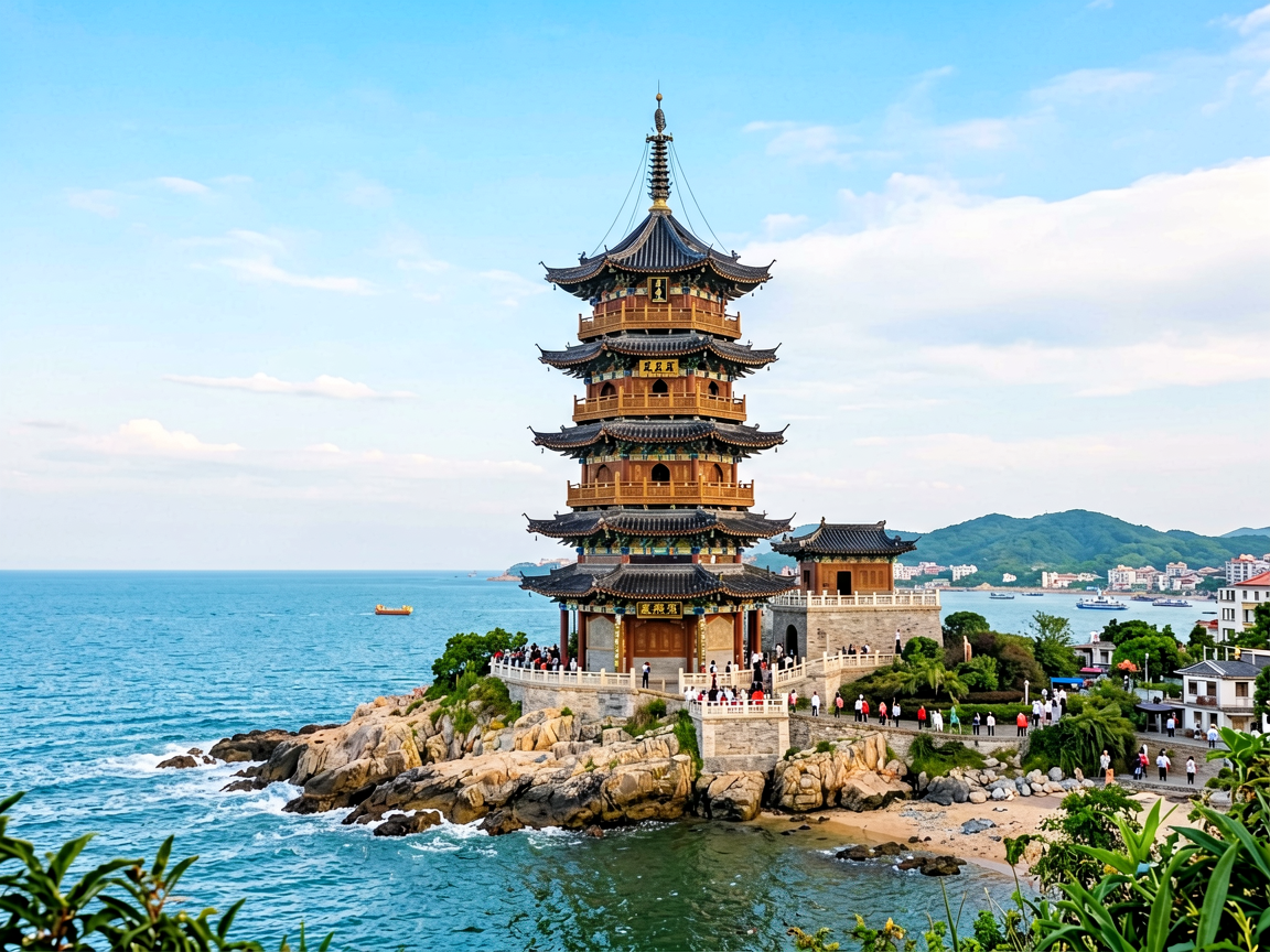 青岛景点推荐：除了大海，这里还有座塔值得你登顶远眺