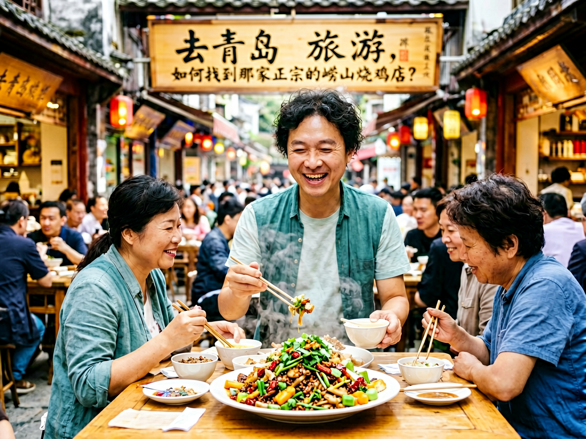 去青岛旅游，如何找到那家正宗的崂山烧鸡店？