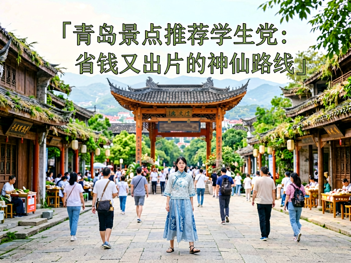 青岛景点推荐学生党:省钱又出片的神仙路线