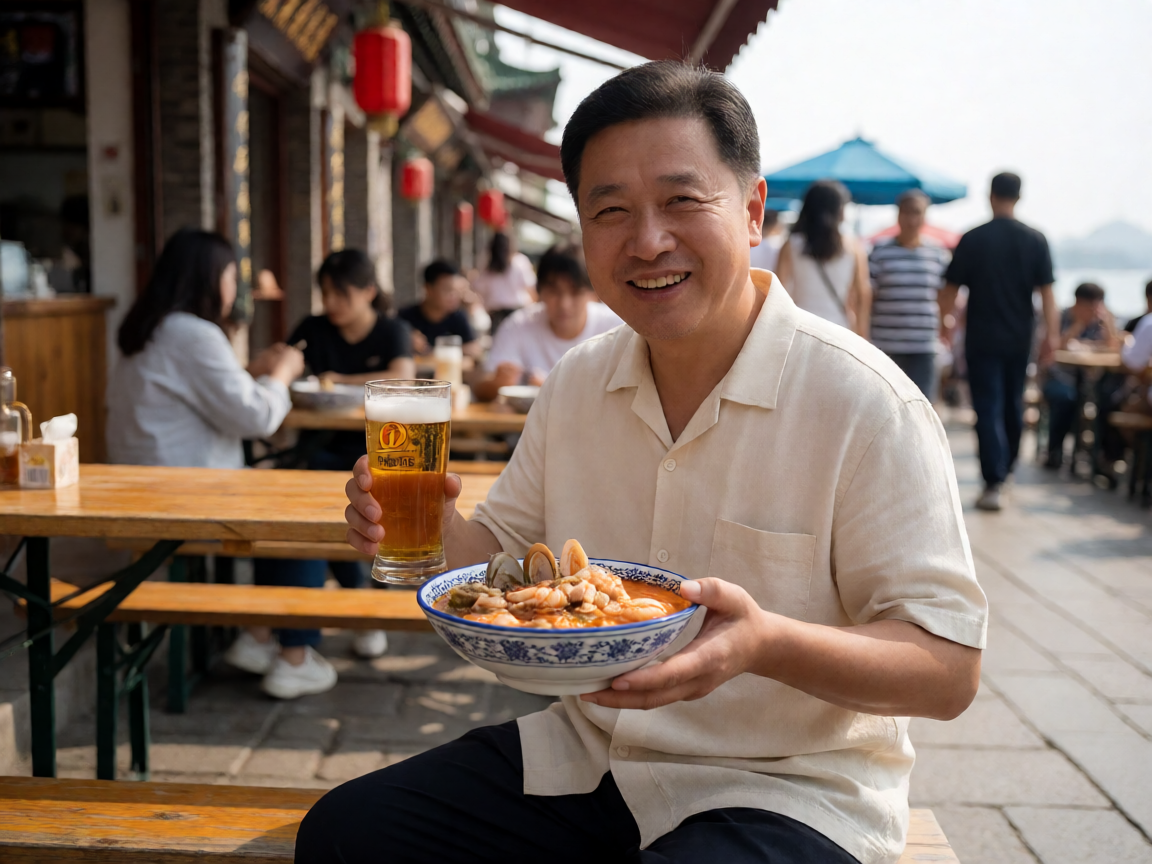 青岛三天两夜美食行程:老饕带你吃遍海鲜与啤酒