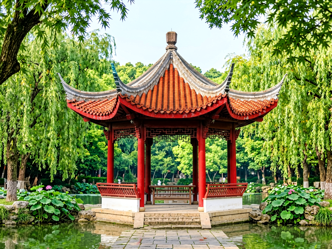 青岛景点推荐：在鲁迅公园，遇见最文艺的红瓦绿树