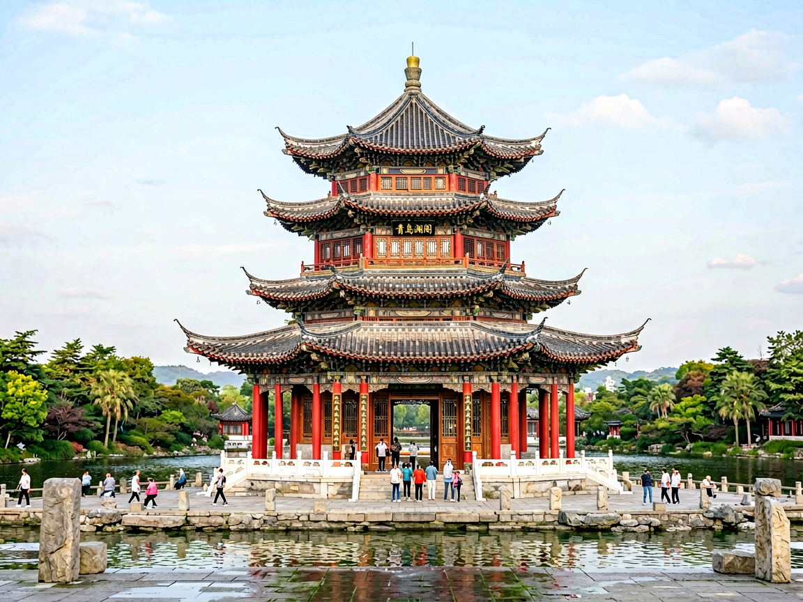 青岛回澜阁:不只是地标,更是看海的绝佳位置