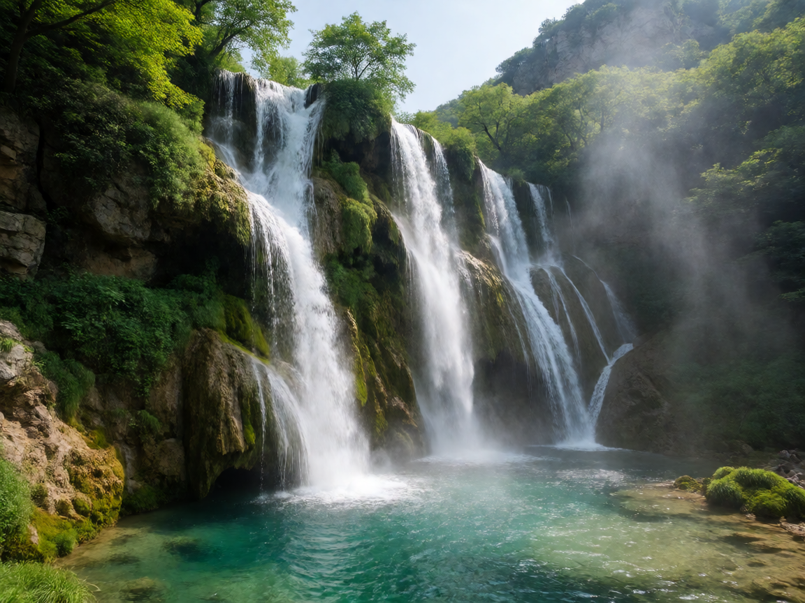 青岛九水瀑布群:藏在崂山里的天然空调,避暑玩水全攻略