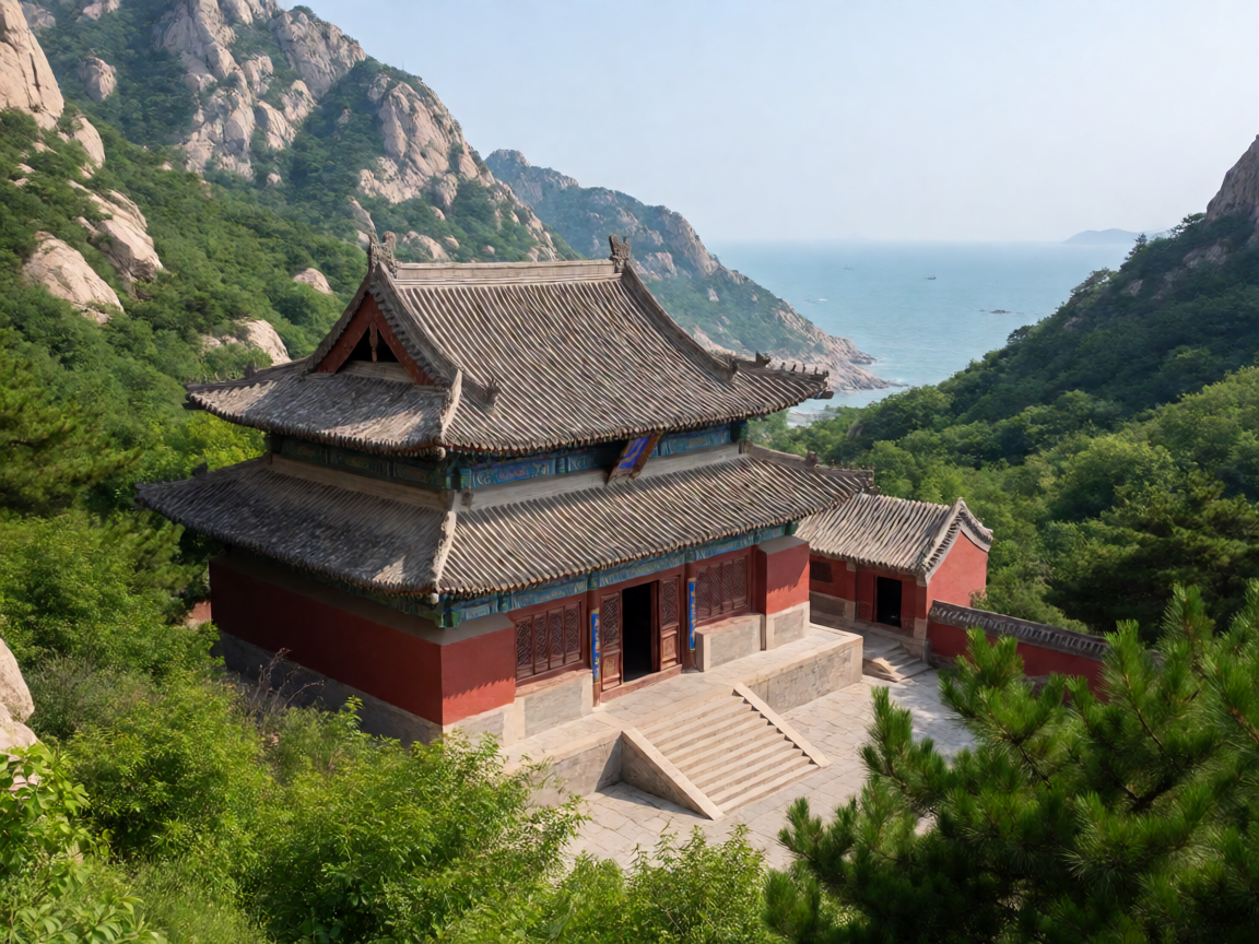 青岛景点推荐崂山华严寺:藏在山海间的千年古刹,值得你专程探访