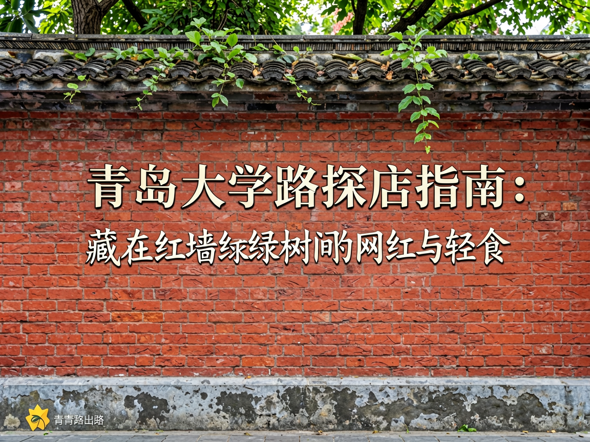 青岛大学路探店指南:藏在红墙绿树间的网红咖啡与轻食