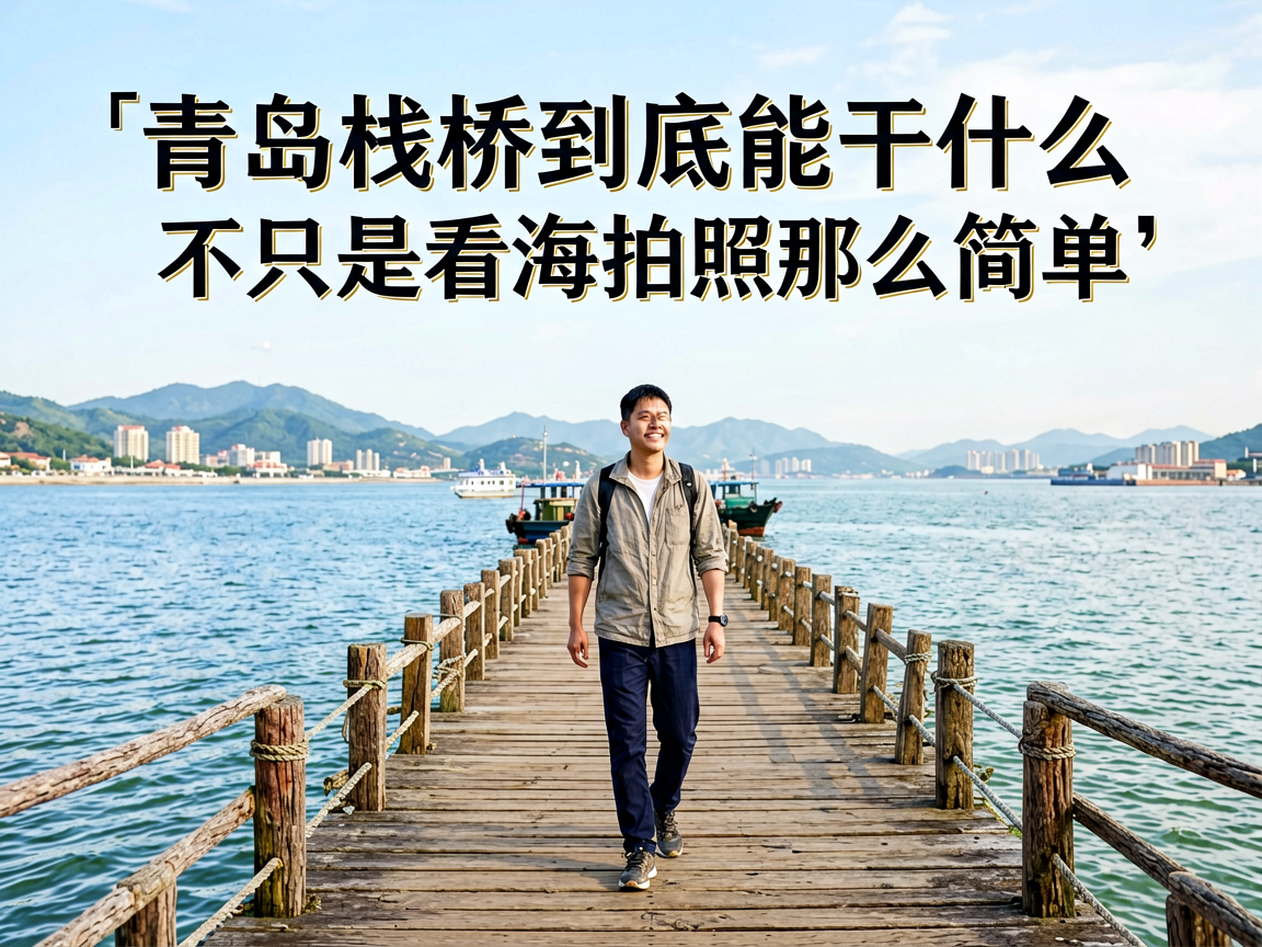 青岛栈桥到底能干什么？不只是看海拍照那么简单