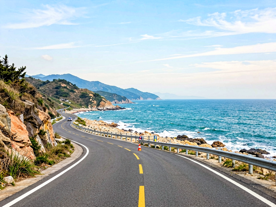 青岛燕儿岛路自驾:一条被低估的海岸线,风景好到不想走