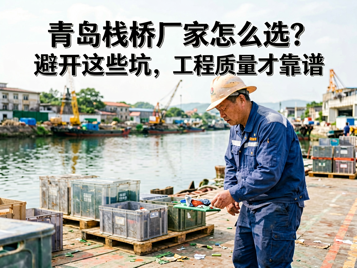 青岛栈桥厂家怎么选？避开这些坑，工程质量才靠谱
