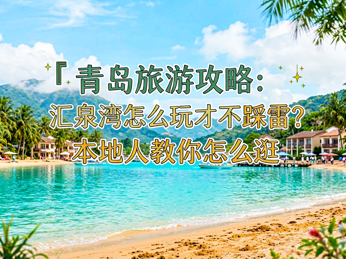青岛旅游攻略：汇泉湾怎么玩才不踩雷？本地人教你怎么逛
