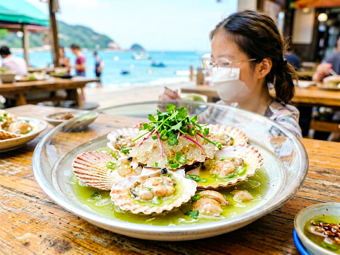 青岛旅游攻略扇贝：去这3家老店，吃出大海的鲜甜
