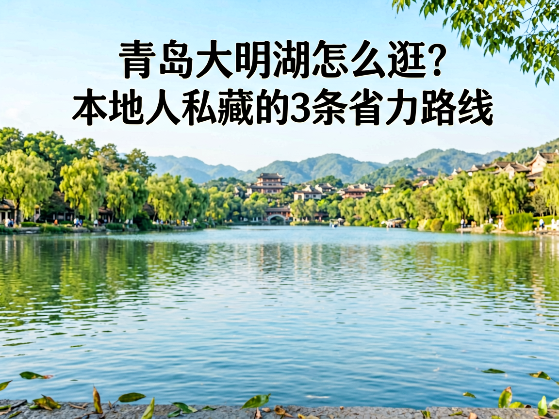 青岛大明湖怎么逛？本地人私藏的3条省力路线