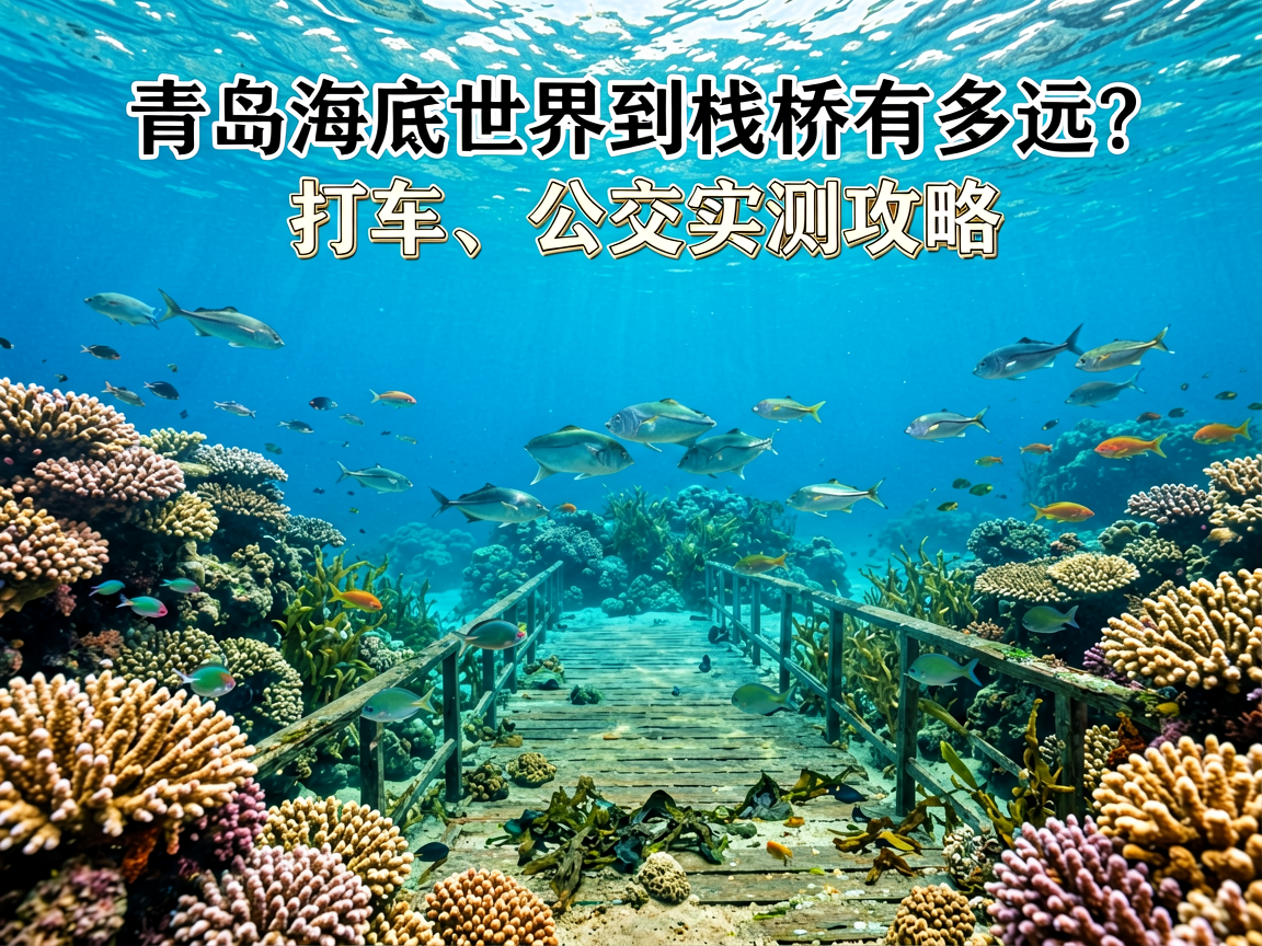 青岛海底世界到栈桥有多远?打车、公交实测攻略