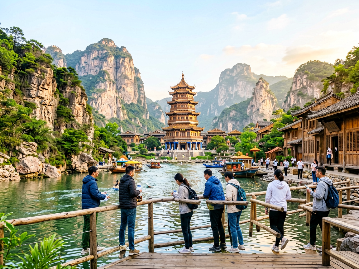 青岛旅游攻略八大峡广场：别只去栈桥凑热闹，这里是本地人的宝藏观海点
