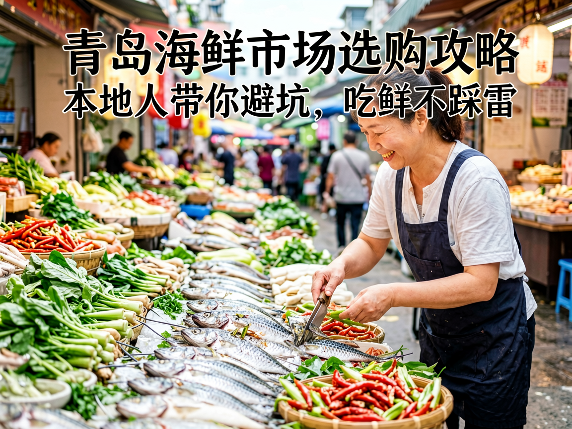 青岛海鲜市场选购攻略：本地人带你避坑，吃鲜不踩雷