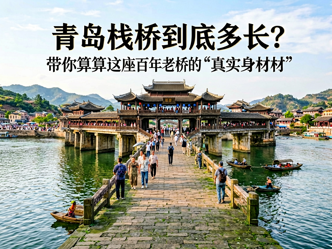 青岛栈桥到底多长？带你算算这座百年老桥的“真实身材”