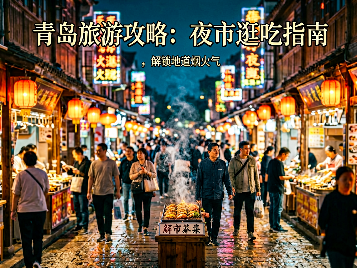 青岛旅游攻略：夜市逛吃指南，解锁地道烟火气